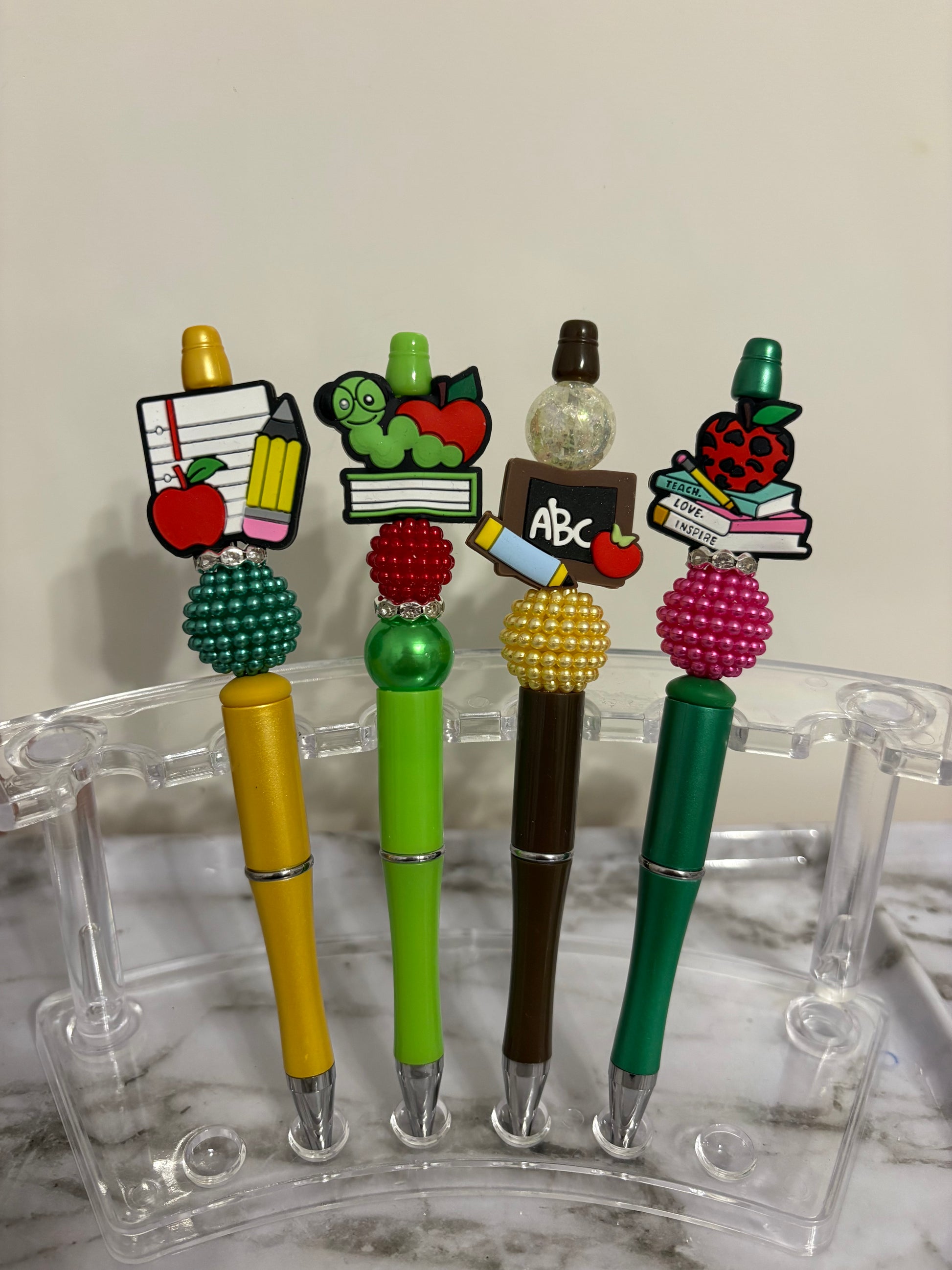 TEACHER BEADED PENS